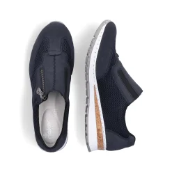 Rieker Women'S Slippers Navy Blue