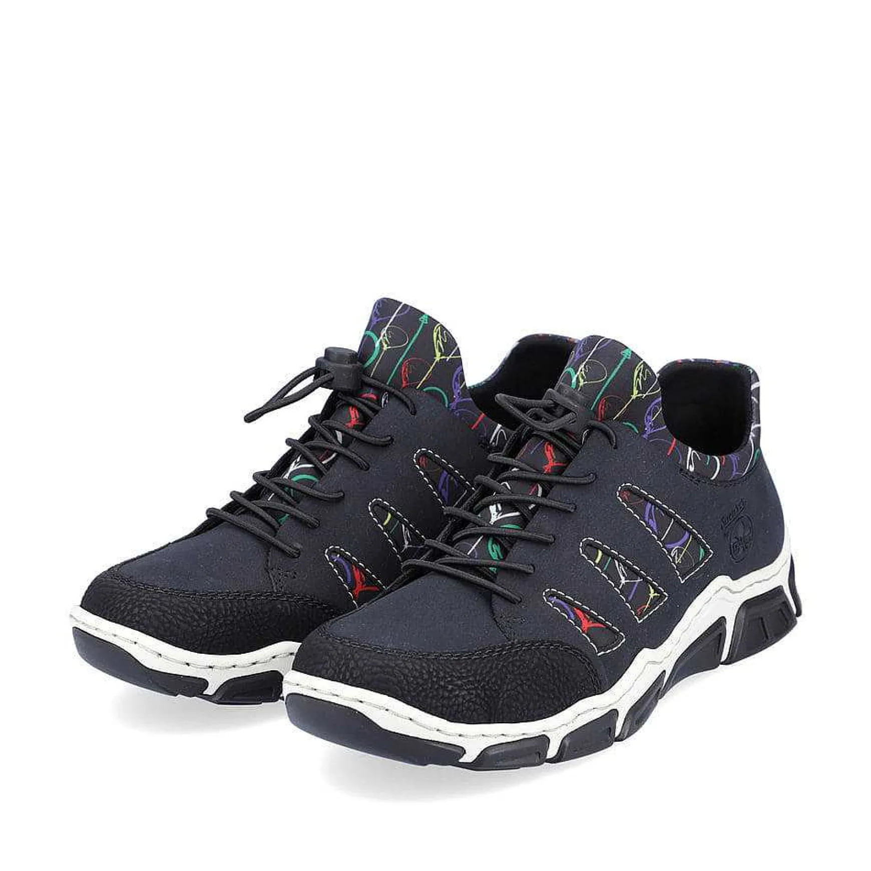 Rieker Women'S Slippers Navy Blue