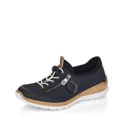 Rieker Women'S Slippers Navy Blue