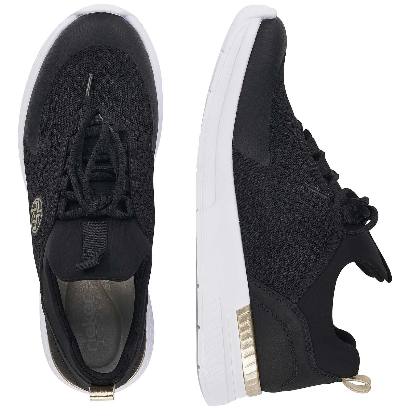 Rieker Women'S Slippers Night Black