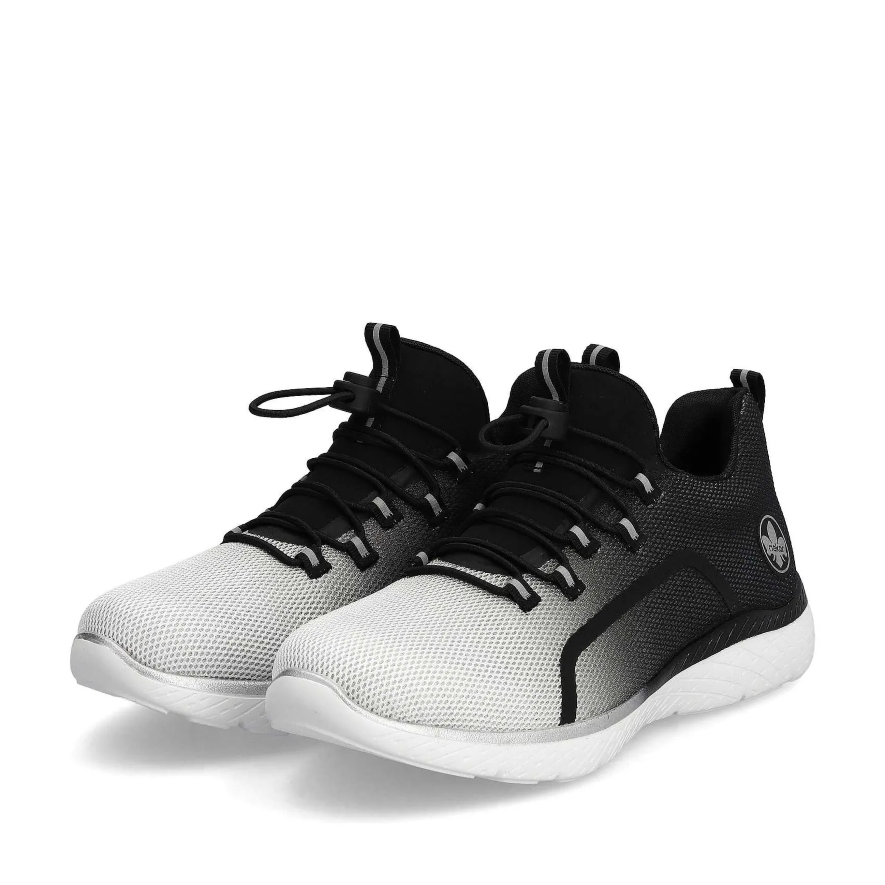 Rieker Women'S Slippers Night Black-Swan White