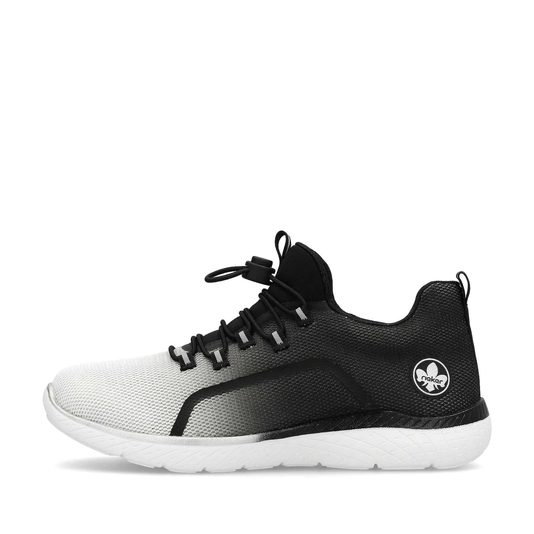 Rieker Women'S Slippers Night Black-Swan White