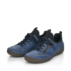 Rieker Women'S Slippers Ocean Blue