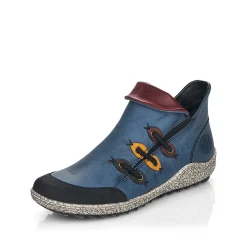 Rieker Women'S Slippers Ocean Blue