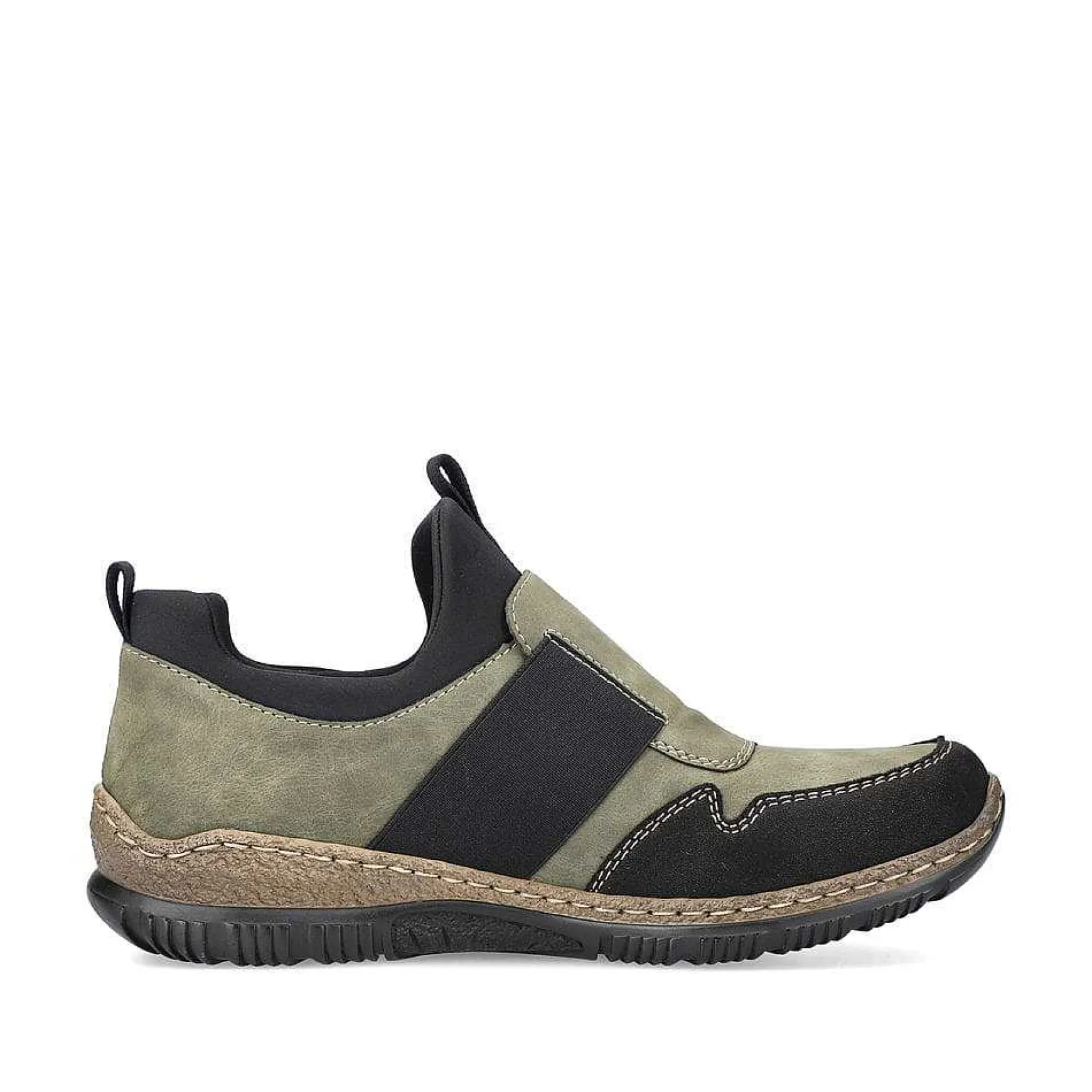 Rieker Women'S Slippers Olive Green
