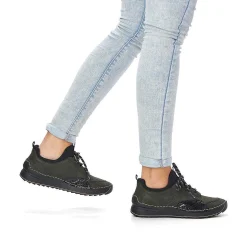 Rieker Women'S Slippers Olive Green