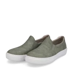 Rieker Women'S Slippers Olive Green