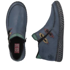 Rieker Women'S Slippers Pacific Blue