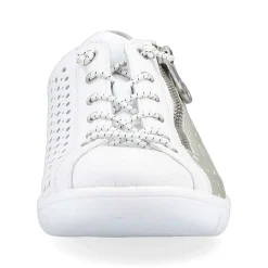 Rieker Women'S Slippers Pearl White-Mint Green-Beige