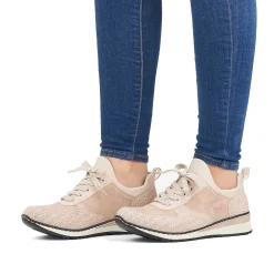 Rieker Women'S Slippers Powder Pink