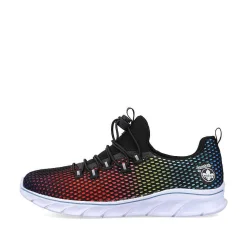 Rieker Women'S Slippers Rainbow Colors