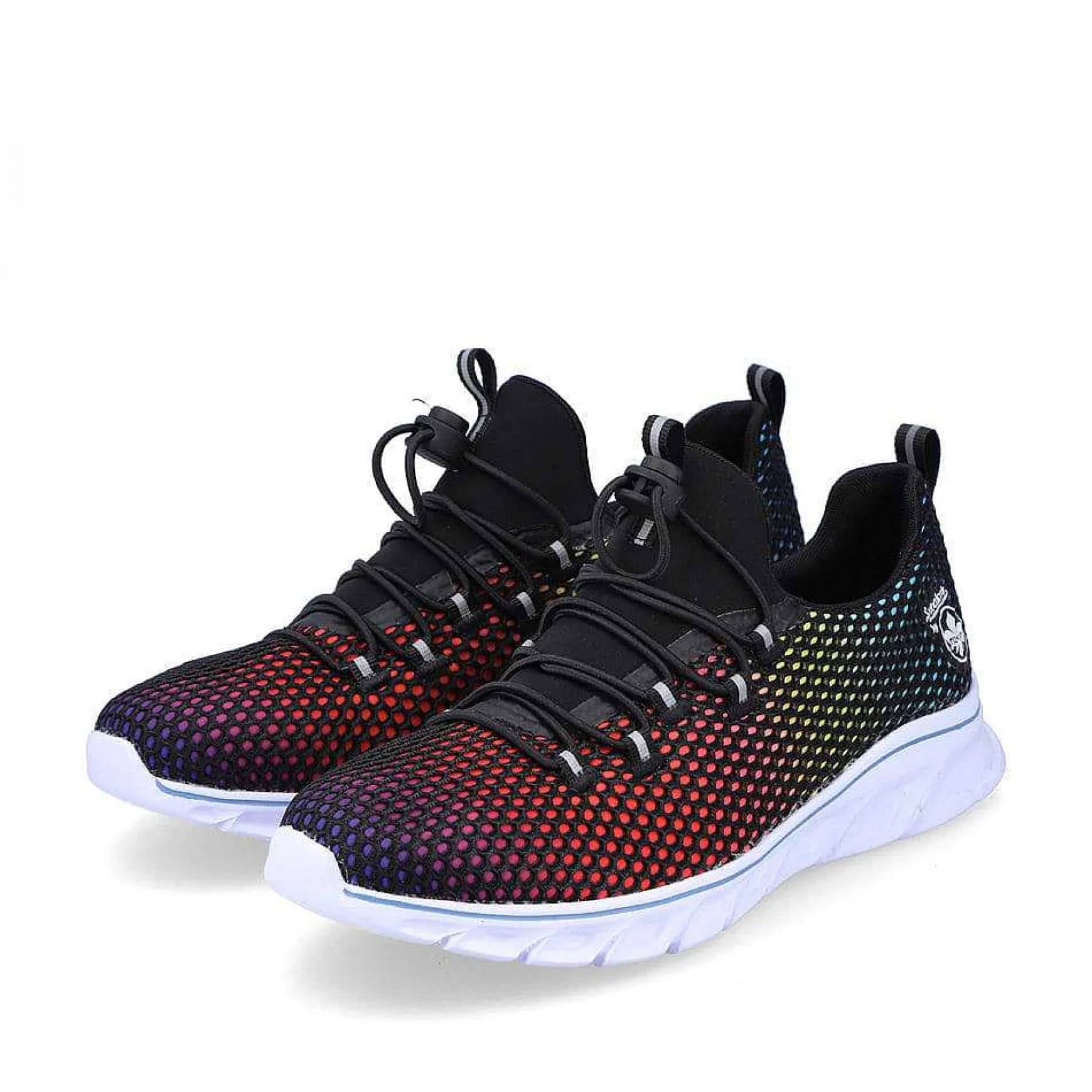 Rieker Women'S Slippers Rainbow Colors