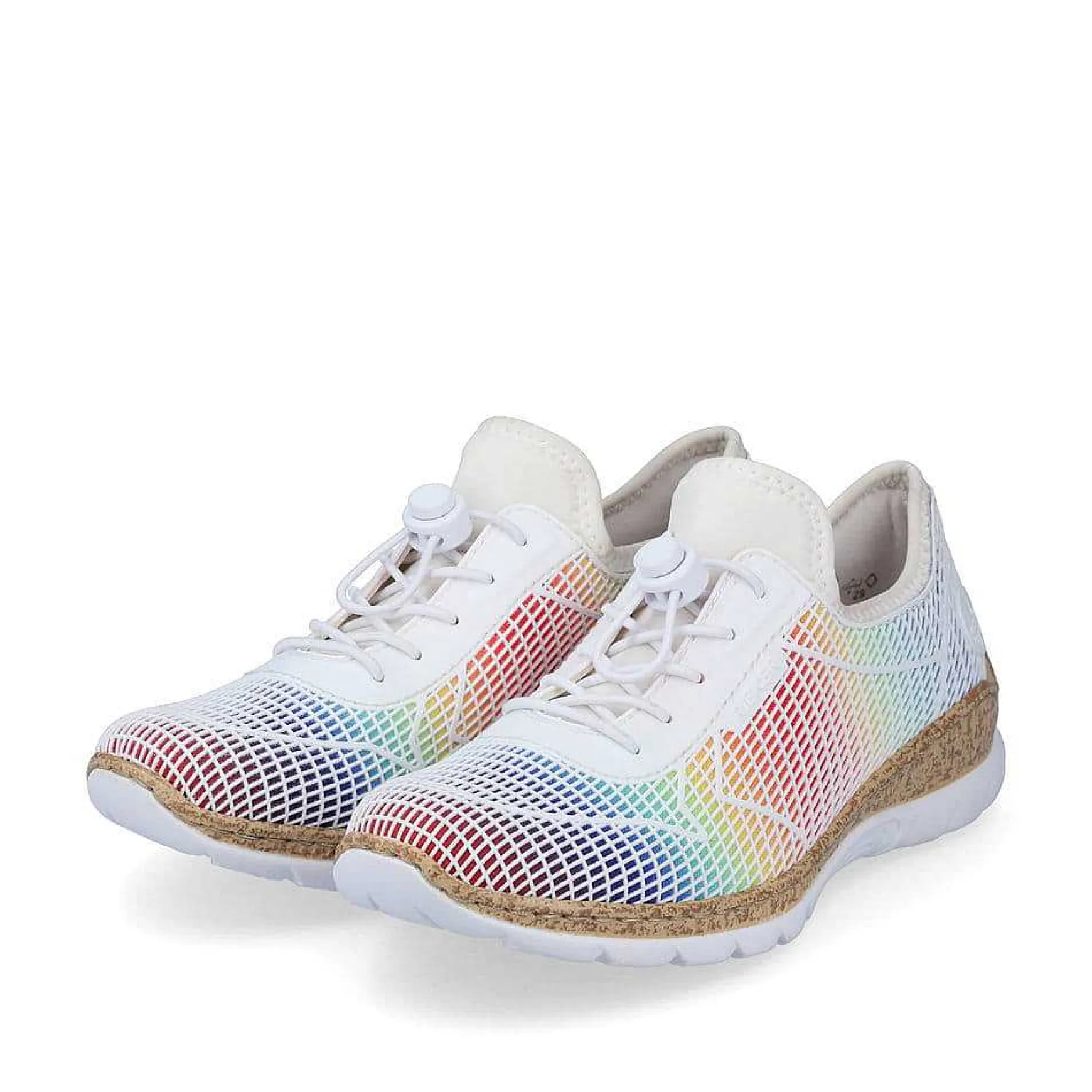 Rieker Women'S Slippers Rainbow Colors