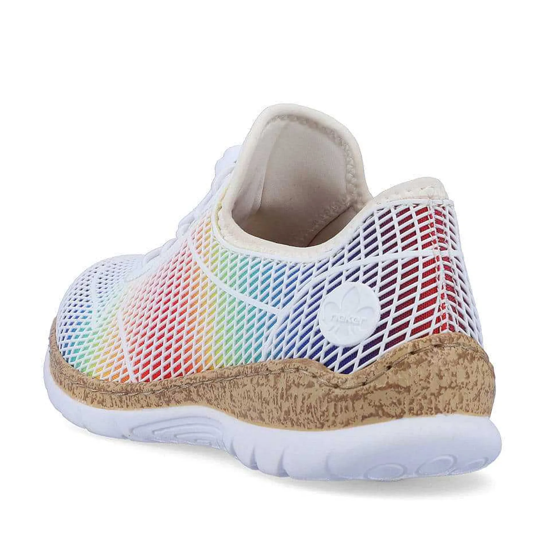 Rieker Women'S Slippers Rainbow Colors