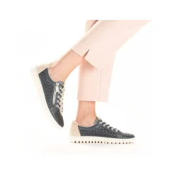 Rieker Women'S Slippers Sea Blue