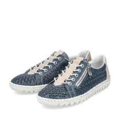 Rieker Women'S Slippers Sea Blue