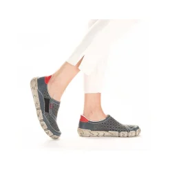 Rieker Women'S Slippers Slate Blue