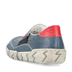 Rieker Women'S Slippers Slate Blue