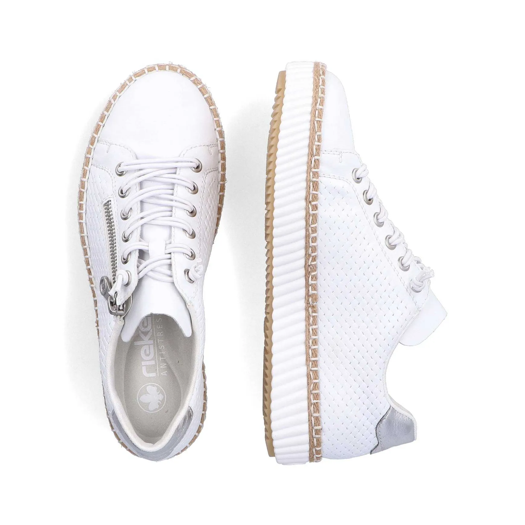 Rieker Women'S Slippers Snow White