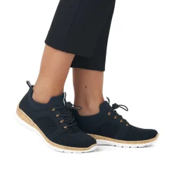 Rieker Women'S Slippers Steel Blue