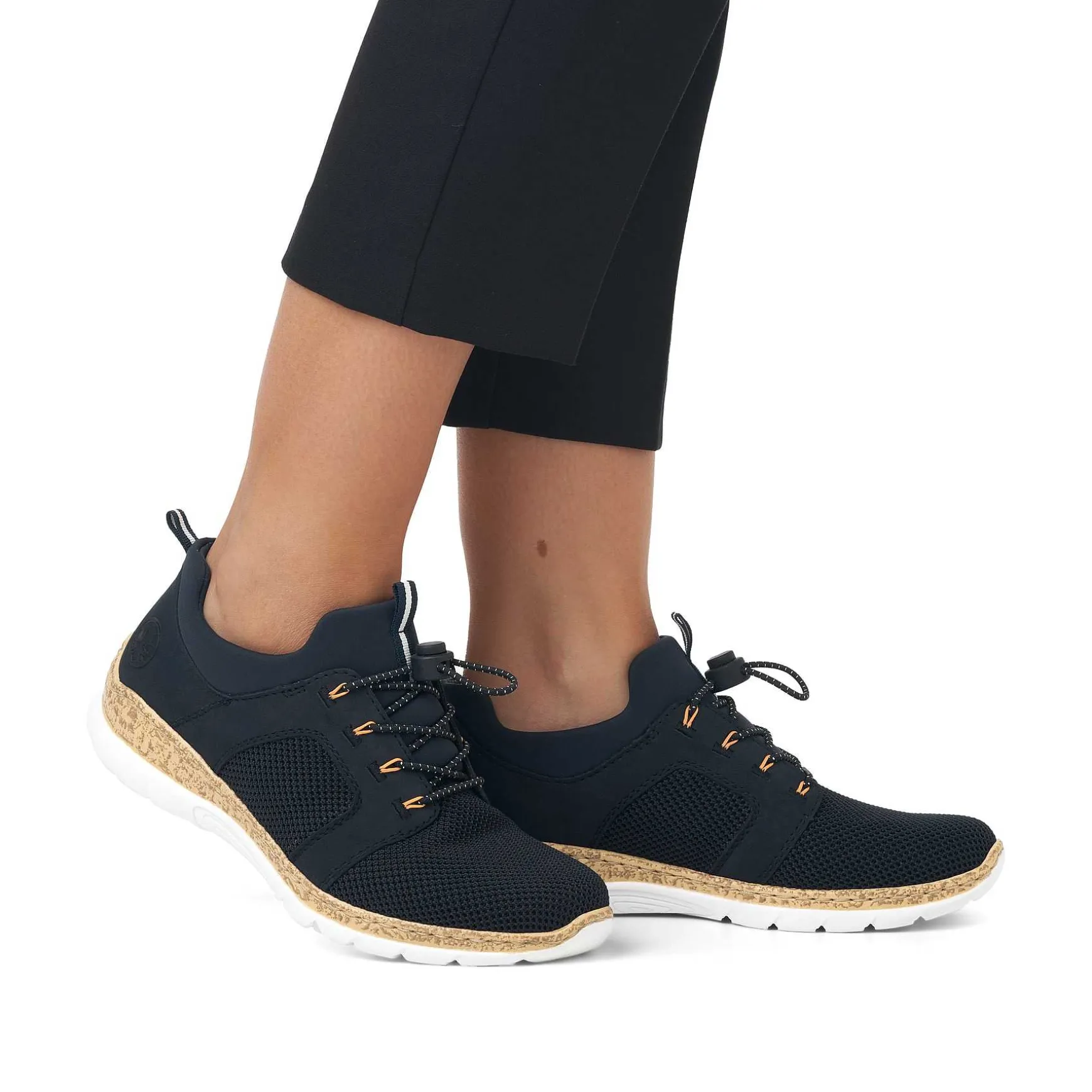 Rieker Women'S Slippers Steel Blue