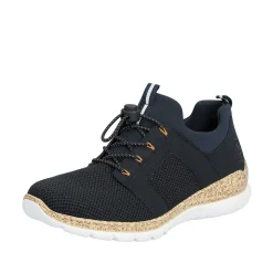 Rieker Women'S Slippers Steel Blue