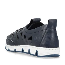 Rieker Women'S Slippers Steel Blue