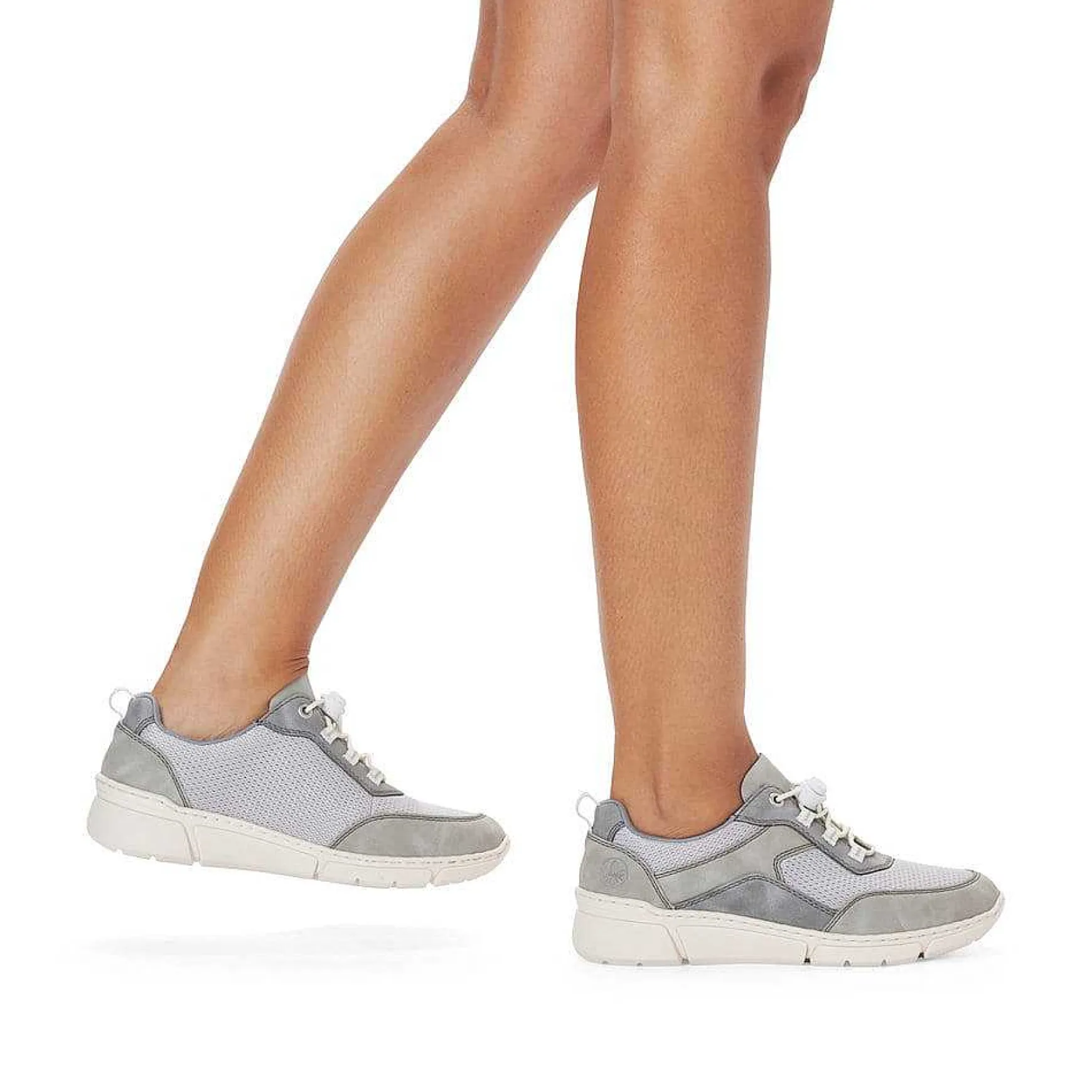 Rieker Women'S Slippers Steel Gray