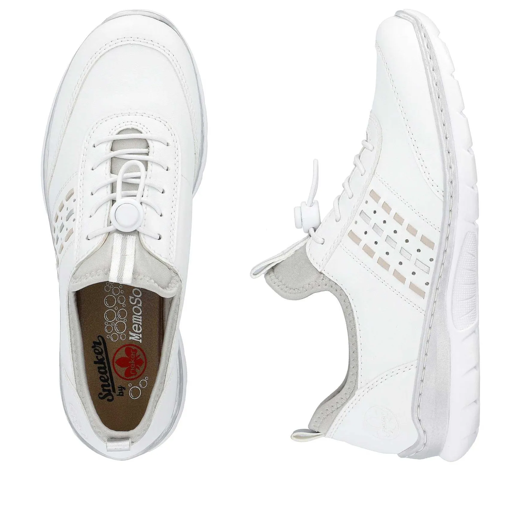 Rieker Women'S Slippers Swan White