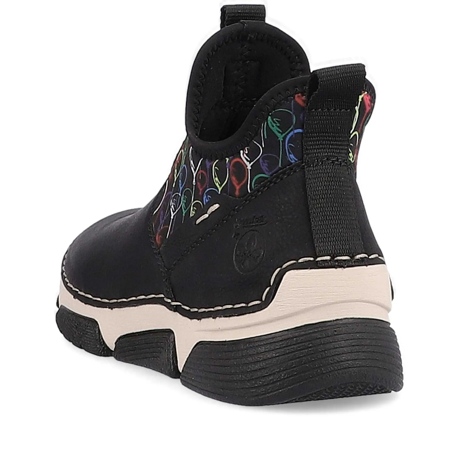 Rieker Women'S Slippers Urban Black