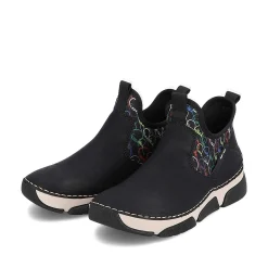 Rieker Women'S Slippers Urban Black