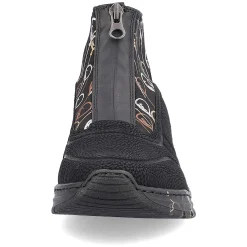 Rieker Women'S Sneaker High Urban Black