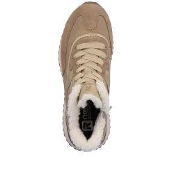 Rieker Women'S Sneaker High Champagne Beige