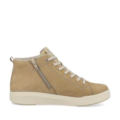 Rieker Women'S Sneaker High Cream Beige