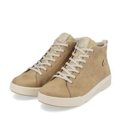 Rieker Women'S Sneaker High Cream Beige