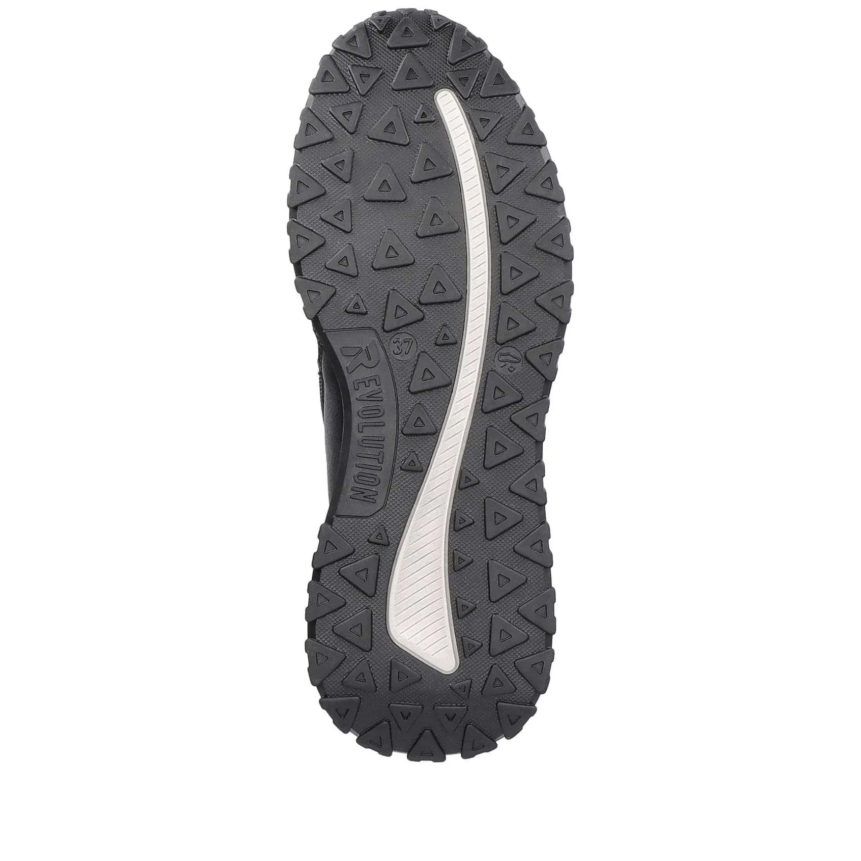 Rieker Women'S Sneaker High Steel Black