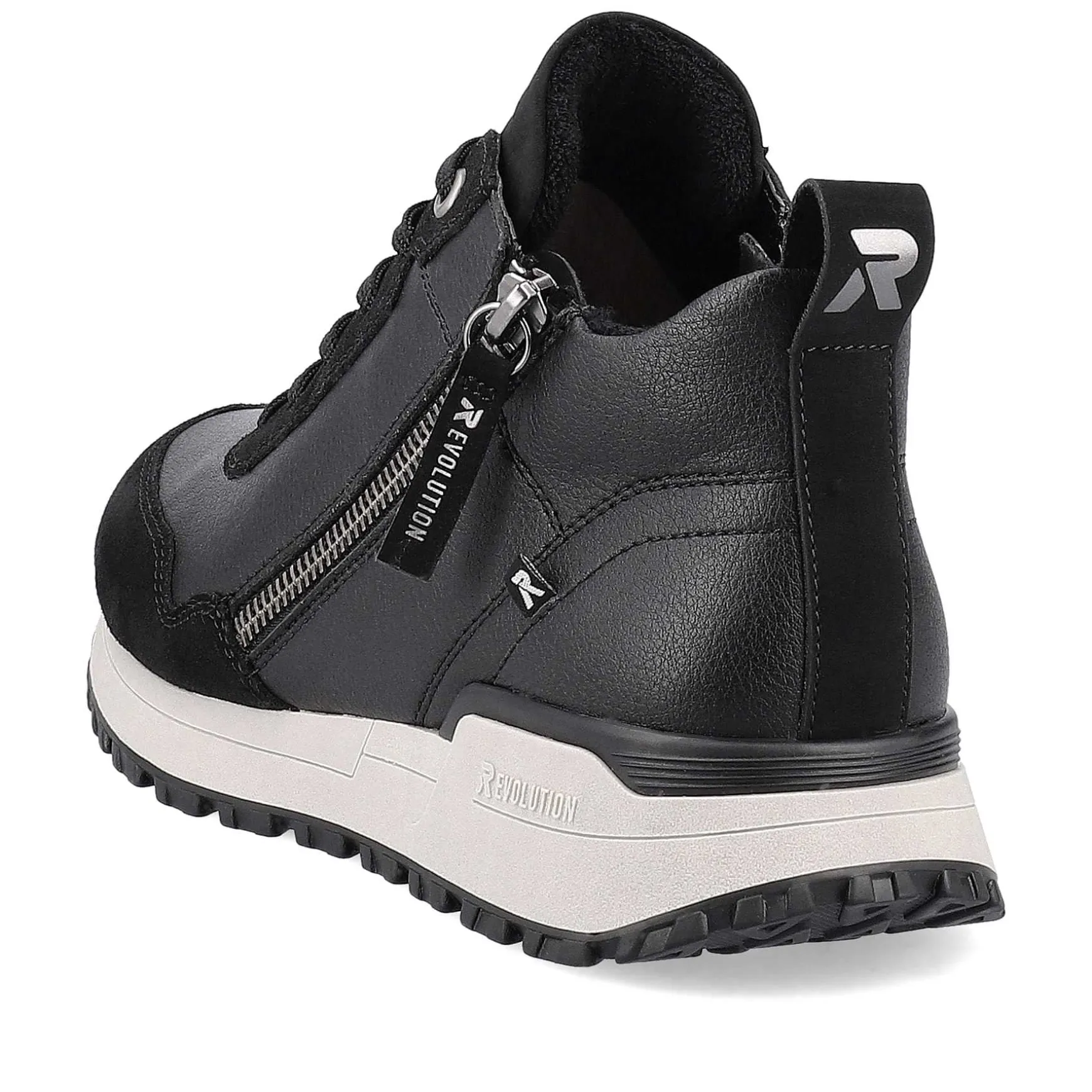 Rieker Women'S Sneaker High Steel Black