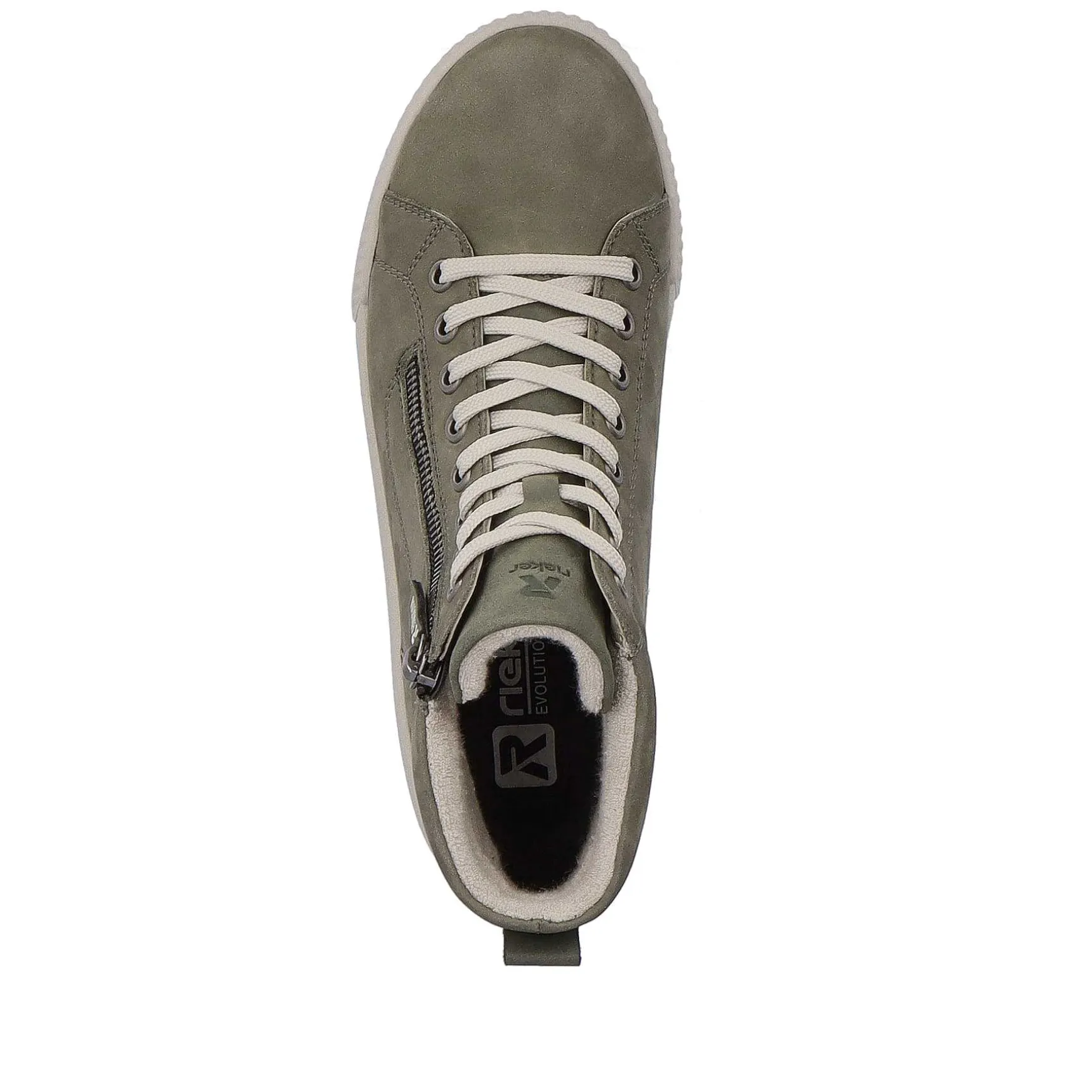 Rieker Women'S Sneaker High Khaki Green