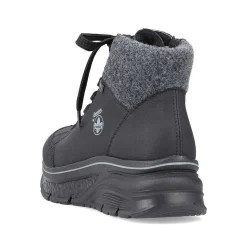 Rieker Women'S Sneaker High Deep Black