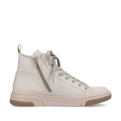 Rieker Women'S Sneaker High White Beige