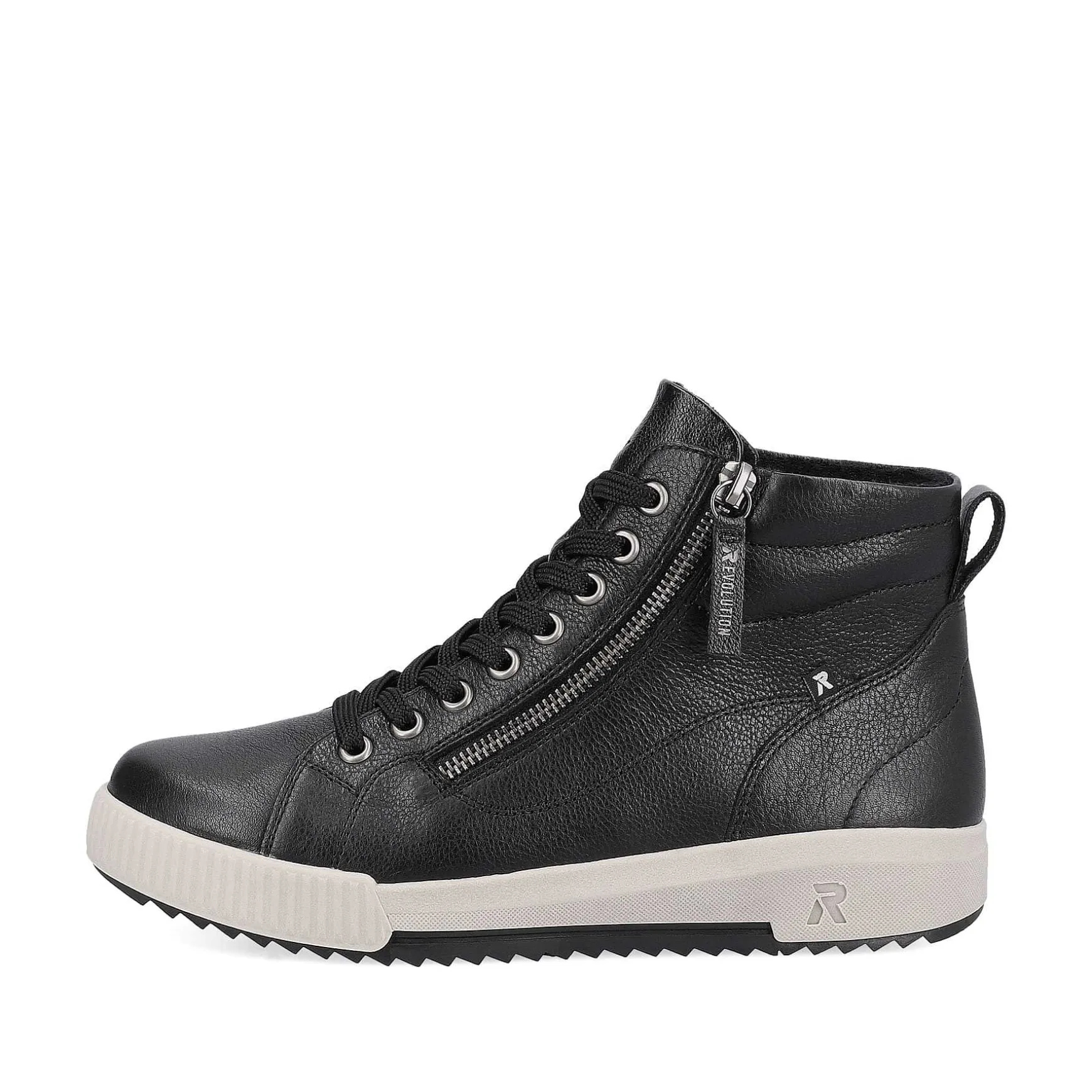 Rieker Women'S Sneaker High Steel Black