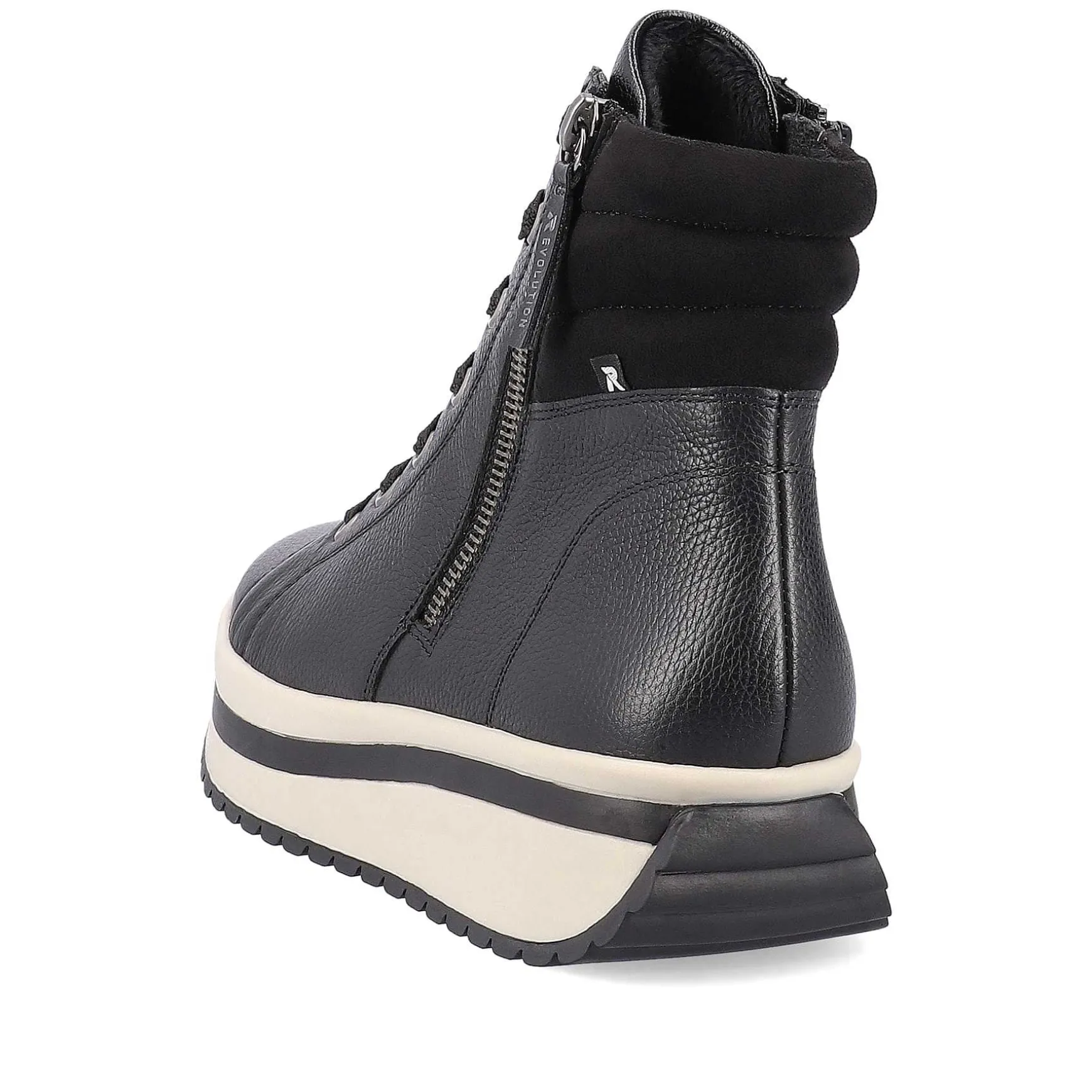 Rieker Women'S Sneaker High Steel Black