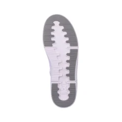 Rieker Women'S Sneaker High Swan-White Arctic-Grey Zebra