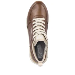 Rieker Women'S Sneaker High Wood Brown