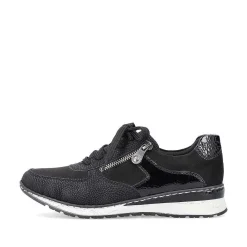 Rieker Women'S Sneaker Low Deep Black