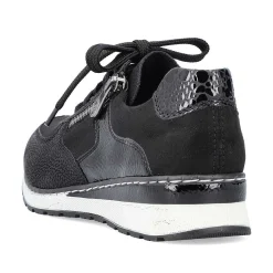 Rieker Women'S Sneaker Low Deep Black