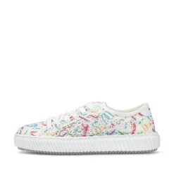 Rieker Women'S Sneaker Low Multi-Snow White