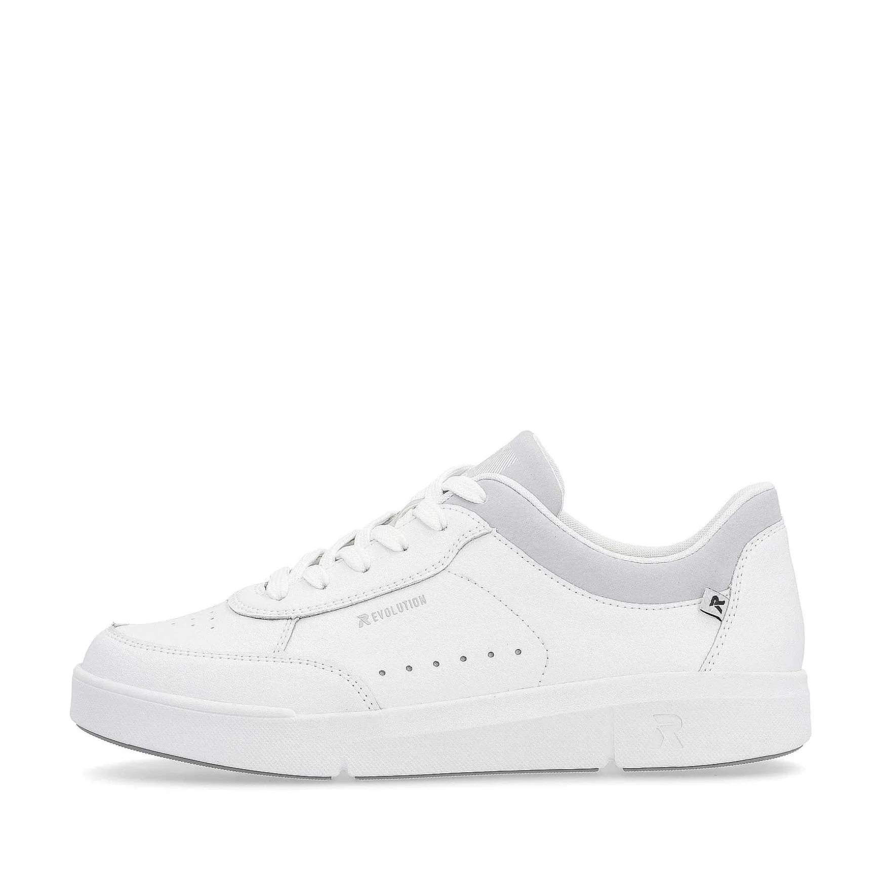 Rieker Women'S Sneaker Low Quartz-White Light-Grey