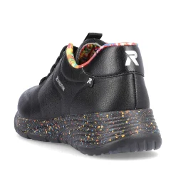 Rieker Women'S Sneaker Low Urban-Black Rainbow