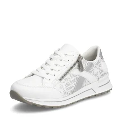 Rieker Women'S Sneaker Low Pure White